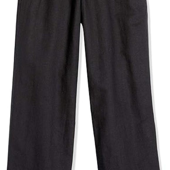 Black Linen Pants Size Small - Picture 2 of 6